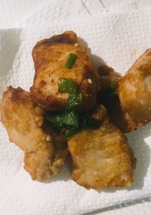お刺身用ブリの竜田揚げ-レシピのメイン写真