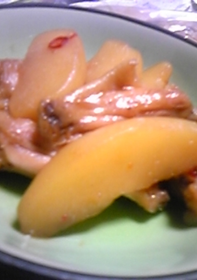 手羽中とじゃがいものうま煮-レシピのメイン写真