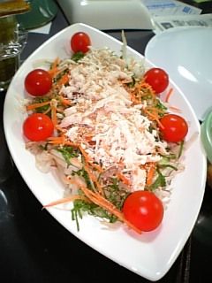 ★蒸し鶏ともやしの中華風サラダ★-レシピのメイン写真