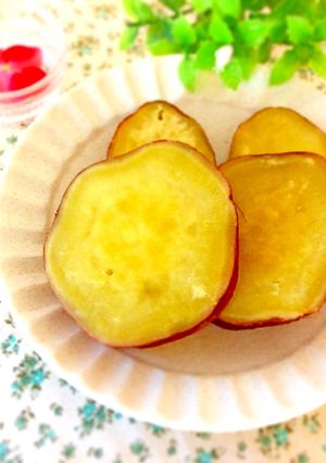 レンジで焼き芋！オーブン・炊飯器でも！-レシピのメイン写真