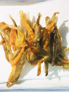 ゴボウと人参のかき揚げ-レシピのメイン写真