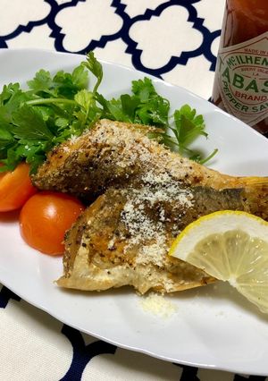粉チーズがけのカマスの唐揚げ★-レシピのメイン写真