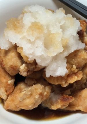 鶏もも肉の唐揚げおろしポン酢〜-レシピのメイン写真