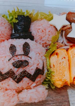 かぼちゃミッキー キャラ弁 ハロウィン♪-レシピのメイン写真