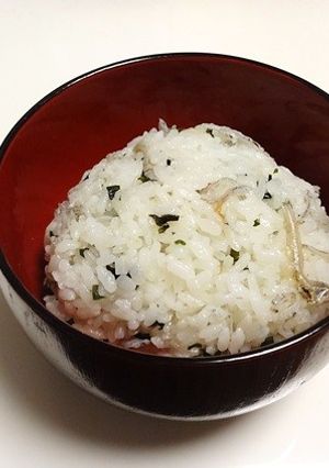 ちりめんじゃこと梅和えご飯-レシピのメイン写真