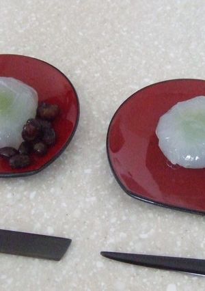 爽やか♪抹茶水まんじゅう-レシピのメイン写真