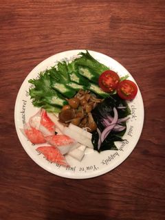 長芋オクラなめこのネバネバサラダ-レシピのメイン写真
