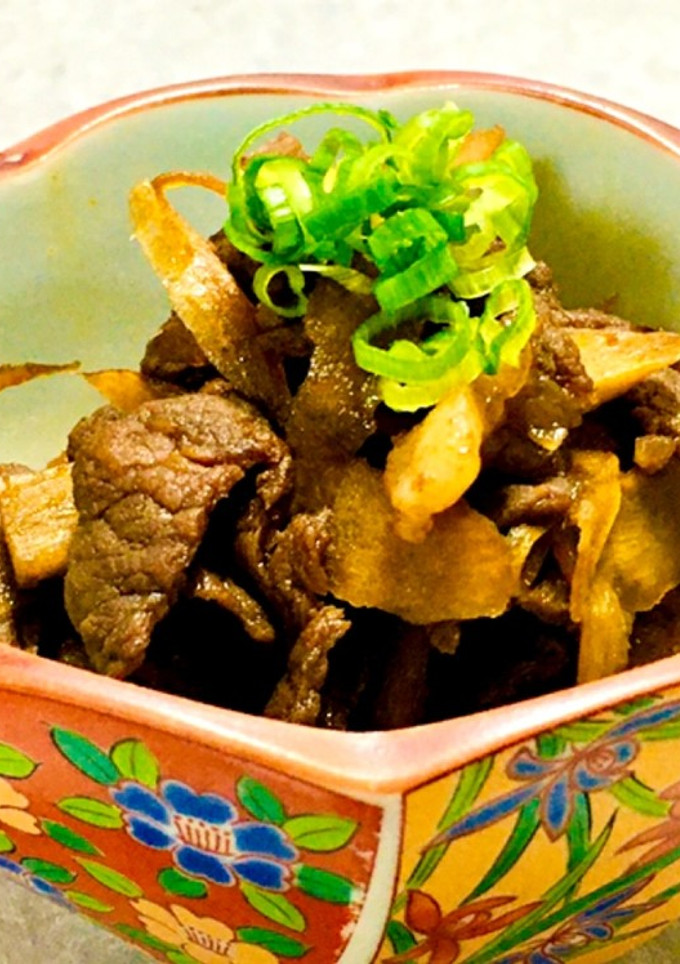 煮るだけ簡単！牛肉とごぼうのしぐれ煮-レシピのメイン写真