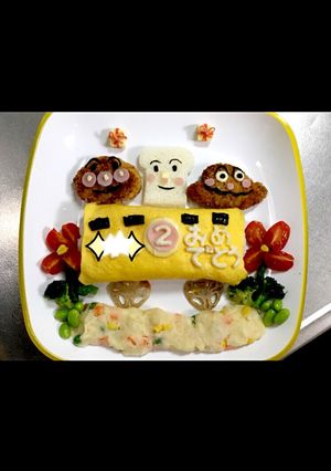 2歳のバースデープレート♡-レシピのメイン写真