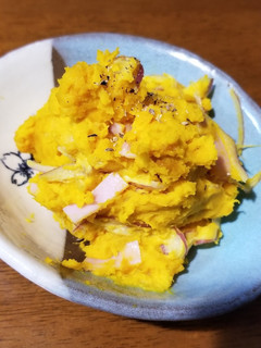 甘くて美味しいかぼちゃサラダ-レシピのメイン写真