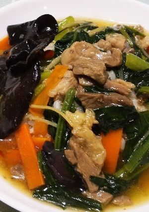 牛すじあんかけご飯-レシピのメイン写真