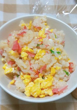 卵とハムのチャーハン-レシピのメイン写真