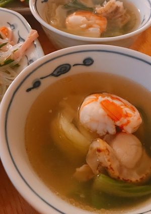 中華海鮮スープ-レシピのメイン写真