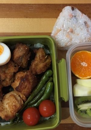 硬式野球部弁当10月20日-レシピのメイン写真