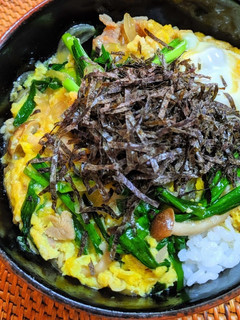 ニラたま丼-レシピのメイン写真