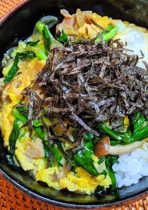 ニラたま丼-レシピのメイン写真