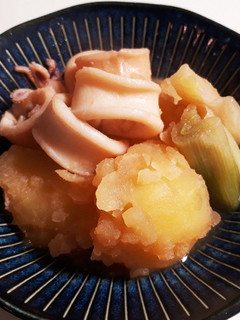 イカとじゃがいもの煮物-レシピのメイン写真