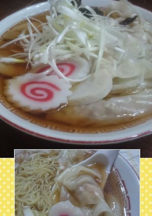 桜えびのワンタン麺-レシピのメイン写真