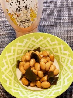 はちみつで作る優しい常備菜♡昆布豆-レシピのメイン写真