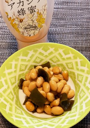 はちみつで作る優しい常備菜♡昆布豆-レシピのメイン写真