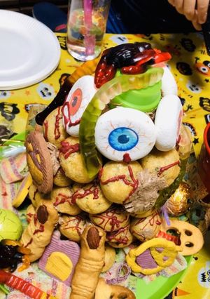 ハロウィン　目玉の城-レシピのメイン写真