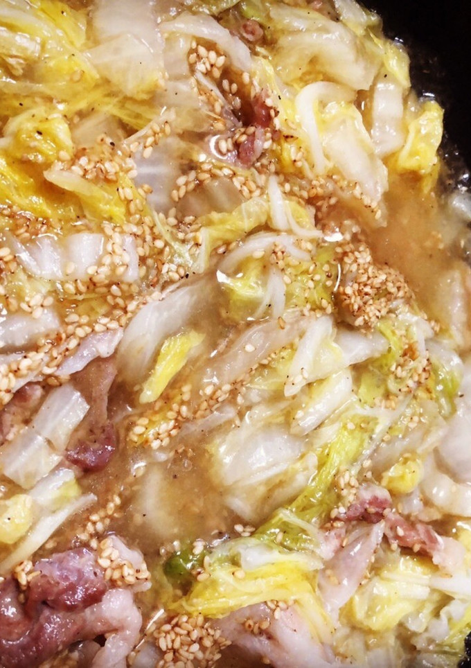 白菜と豚肉の炒め煮あん　#白菜-レシピのメイン写真