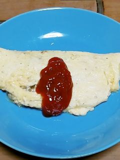 チーズ in オムレツ-レシピのメイン写真