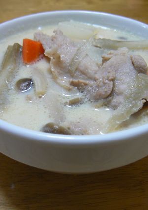 豆乳豚汁-レシピのメイン写真