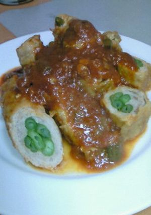 ボリューム満点!インゲンの肉巻き-レシピのメイン写真