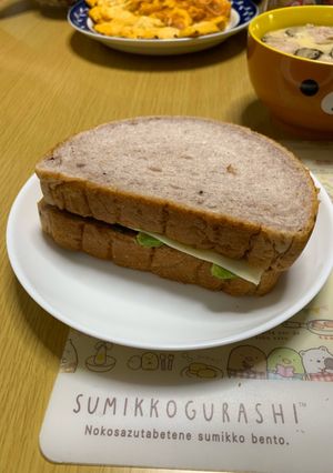MrsWongちの雑穀パンサンド-レシピのメイン写真