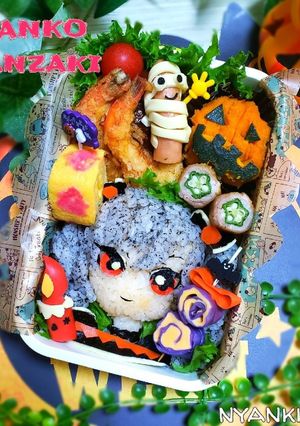 デレマス♡神崎蘭子キャラ弁-レシピのメイン写真