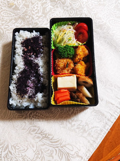 主人のちょっとだけハロウィンのお弁当-レシピのメイン写真