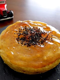 焼き芋de☆大学芋×スイートポテトケーキ-レシピのメイン写真