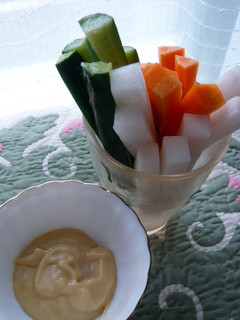 スッティク野菜をバリうまディップで・・-レシピのメイン写真