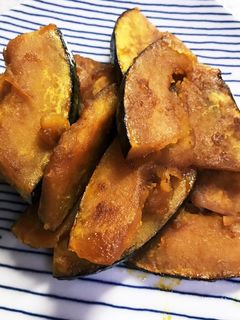 かぼちゃ のバター醤油炒め-レシピのメイン写真