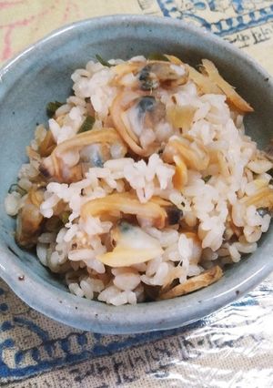 貝と生姜の炊き込み飯(簡単)-レシピのメイン写真