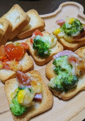 BRUNO❤️焼き野菜チーズ×ラスク-レシピのメイン写真