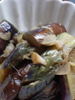 なすの焼き浸しニンニク風味-レシピのメイン写真