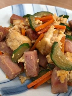 きゅうりチャンプルー-レシピのメイン写真