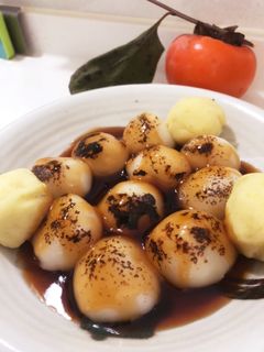 さつま芋アン入りみたらし団子-レシピのメイン写真