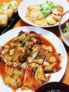 ガーリックバターチキン-レシピのメイン写真