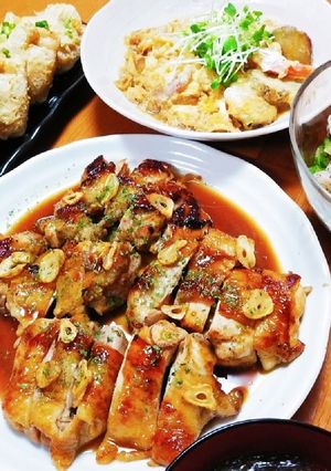 ガーリックバターチキン-レシピのメイン写真