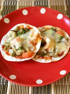 【幼児食】かんたんピザ-レシピのメイン写真