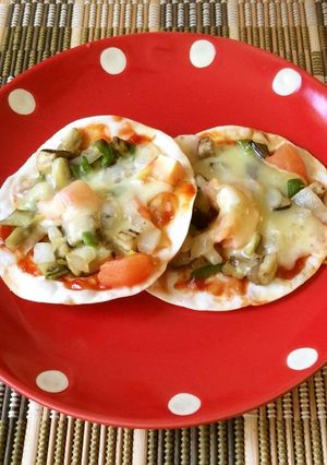【幼児食】かんたんピザ-レシピのメイン写真