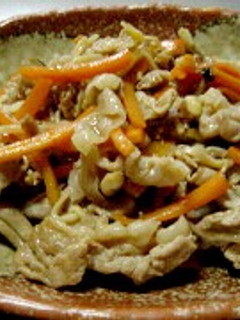 ご飯が進む!豚肉ときのこのしぐれ煮♪-レシピのメイン写真