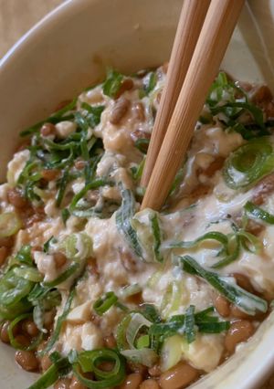私の簡単激うま納豆豆腐！-レシピのメイン写真