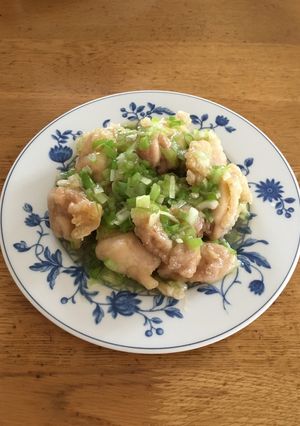 鷄もも肉deガッツリ☆ネギ塩ソース-レシピのメイン写真
