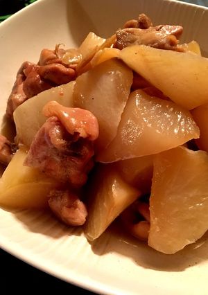 大根と鶏肉のとろとろ煮物-レシピのメイン写真