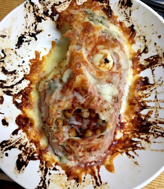 ハロウィンで余ったゾンビのチーズ焼き by RGBじぇねしす