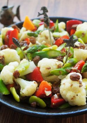 レーズンバーニャカウダ風 野菜ピンチョス-レシピのメイン写真